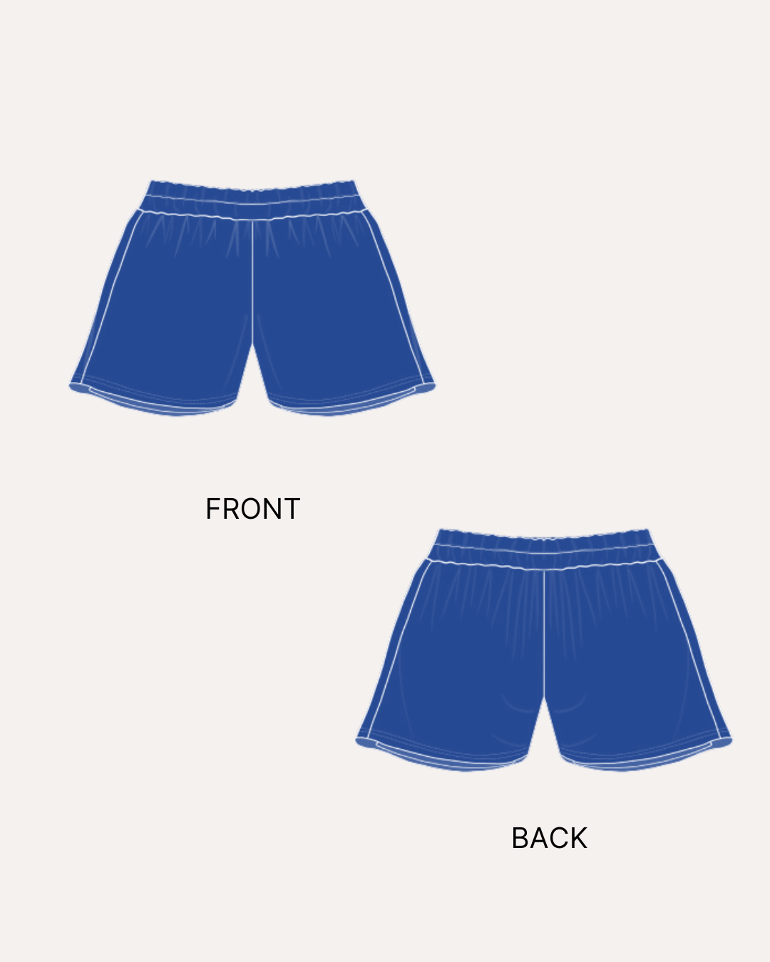 Athletic Shorts Sewing Pattern 'Maria'