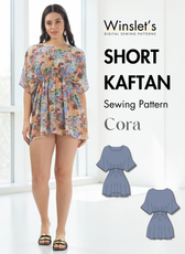 Short Kaftan Sewing Pattern 'Cora'