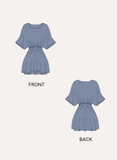 Short Kaftan Sewing Pattern 'Cora'