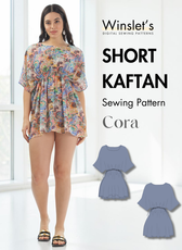 Short Kaftan Sewing Pattern 'Cora'