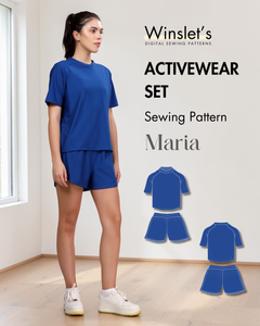 Activewear Coord Set Sewing Pattern 'Maria'