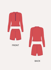 Rashguard & Swim Shorts Set Sewing Pattern 'Darya'