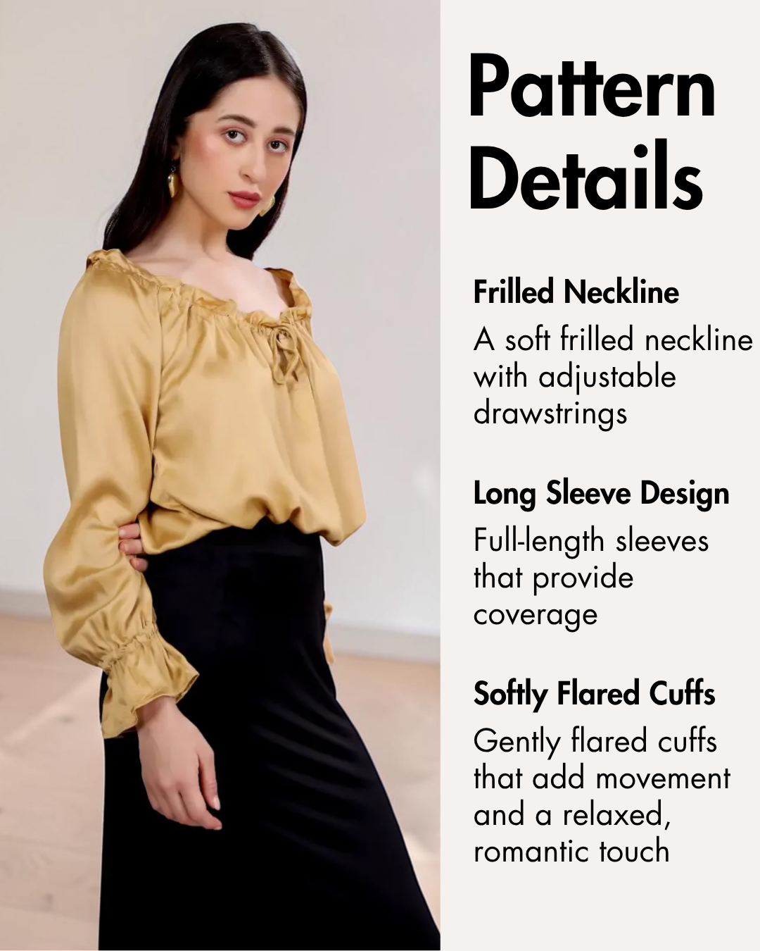 Peasant Blouse Sewing Pattern 'Lila'