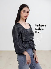 Peplum Top Sewing Pattern 'Reese'