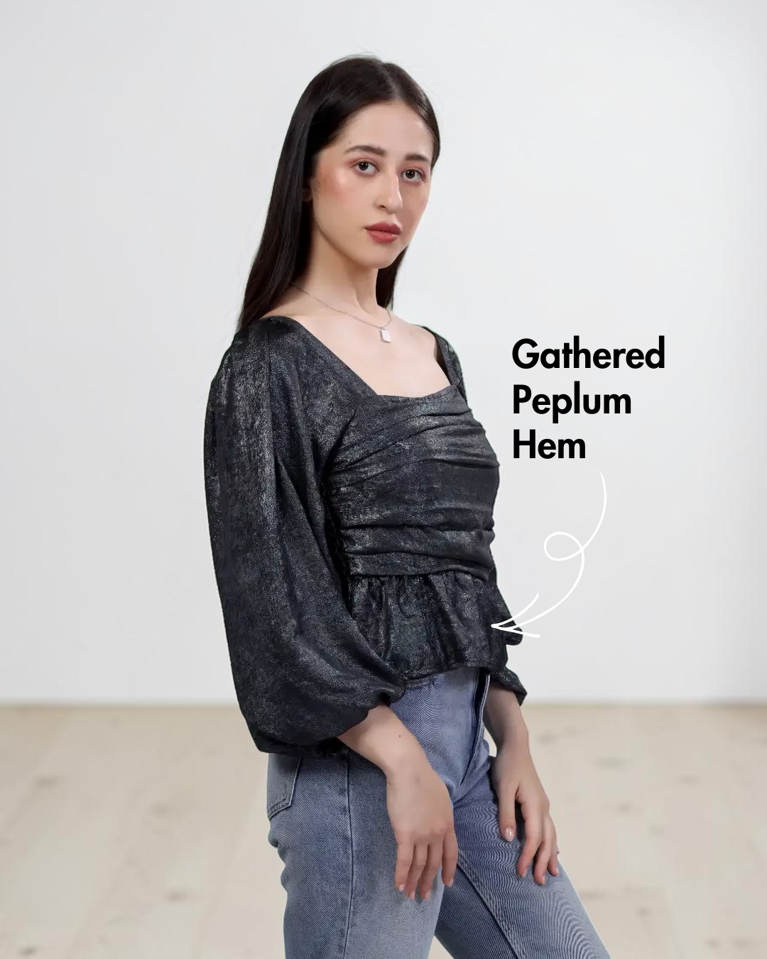 Peplum Top Sewing Pattern 'Reese'
