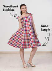 Barbiecore Summer Dress Sewing Pattern 'Violet'