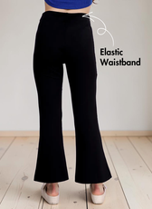 Off-Shoulder Top & Flared Pants Set Sewing Pattern