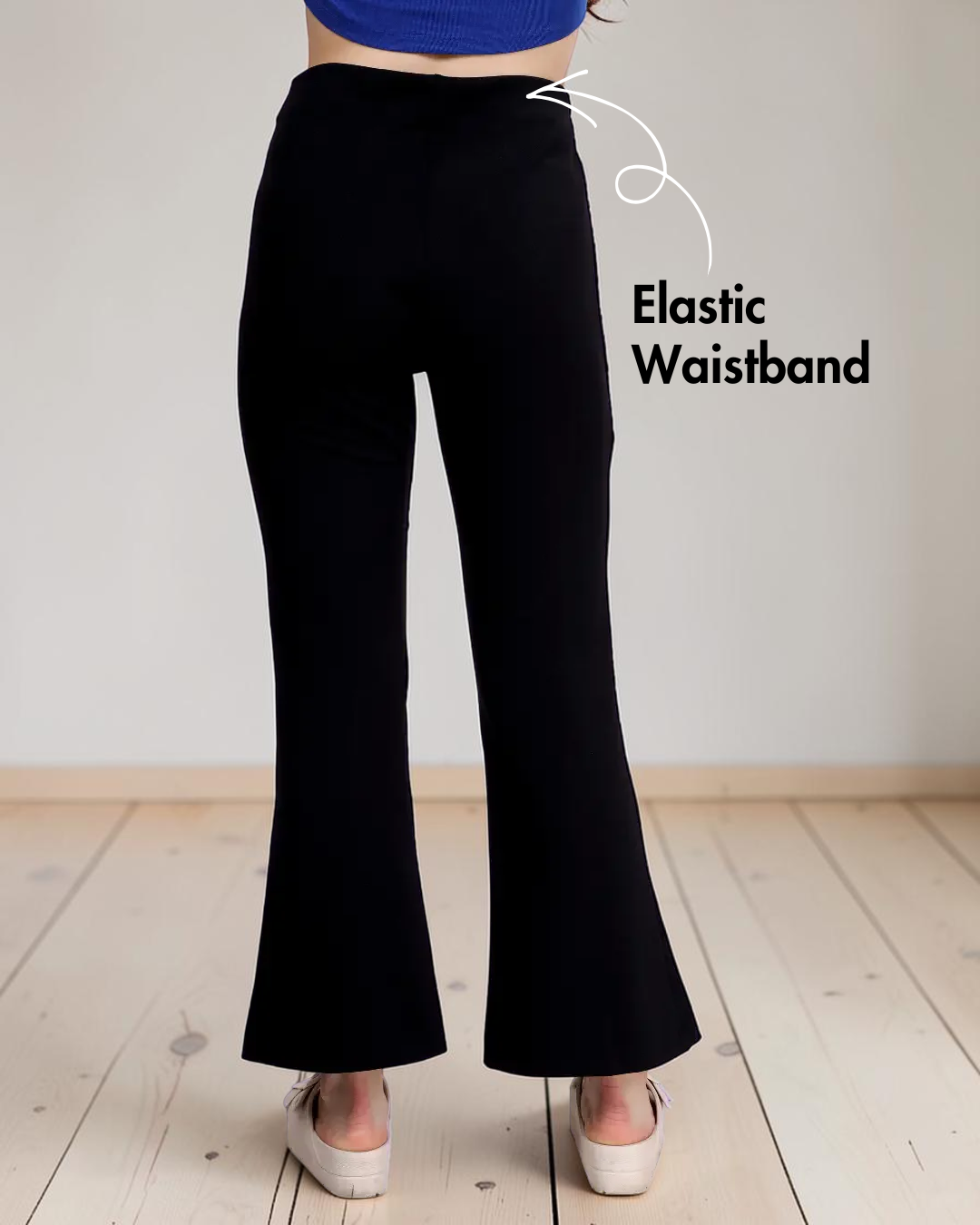 Off-Shoulder Top & Flared Pants Set Sewing Pattern