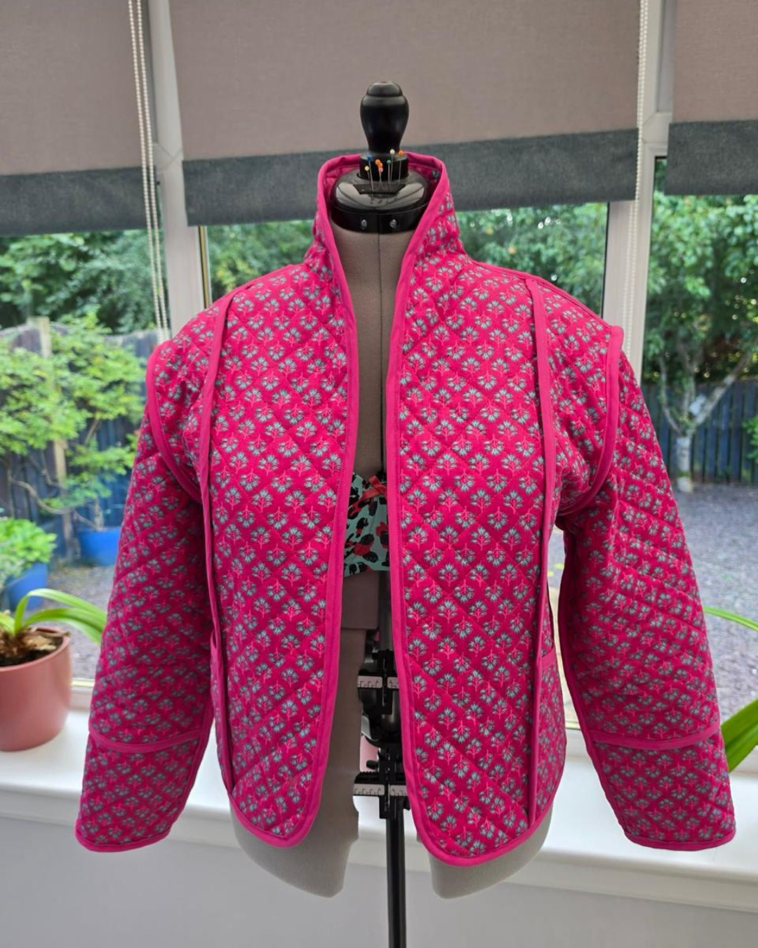 Reversible Quilted Jacket Sewing Pattern 'Romy'