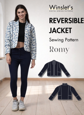 Reversible Quilted Jacket Sewing Pattern 'Romy'