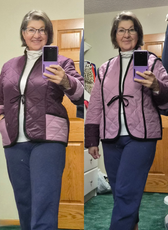 Reversible Quilted Jacket Sewing Pattern 'Romy'