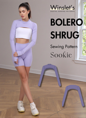 Bolero Shrug Sewing Pattern 'Sookie'