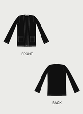 Long Cardigan Sewing Pattern 'Nora'