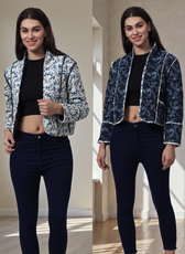Reversible Quilted Jacket Sewing Pattern 'Romy'