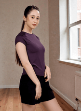 Raglan High Neck Top Sewing Pattern Frankie side view