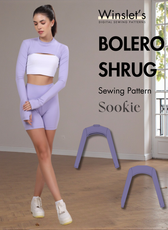 Bolero Shrug Sewing Pattern 'Sookie'