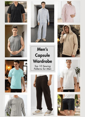 Men's Capsule Wardrobe Bundle Sewing Patterns
