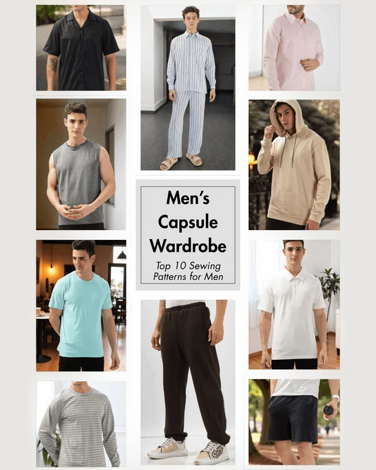 Men's Capsule Wardrobe Bundle Sewing Patterns