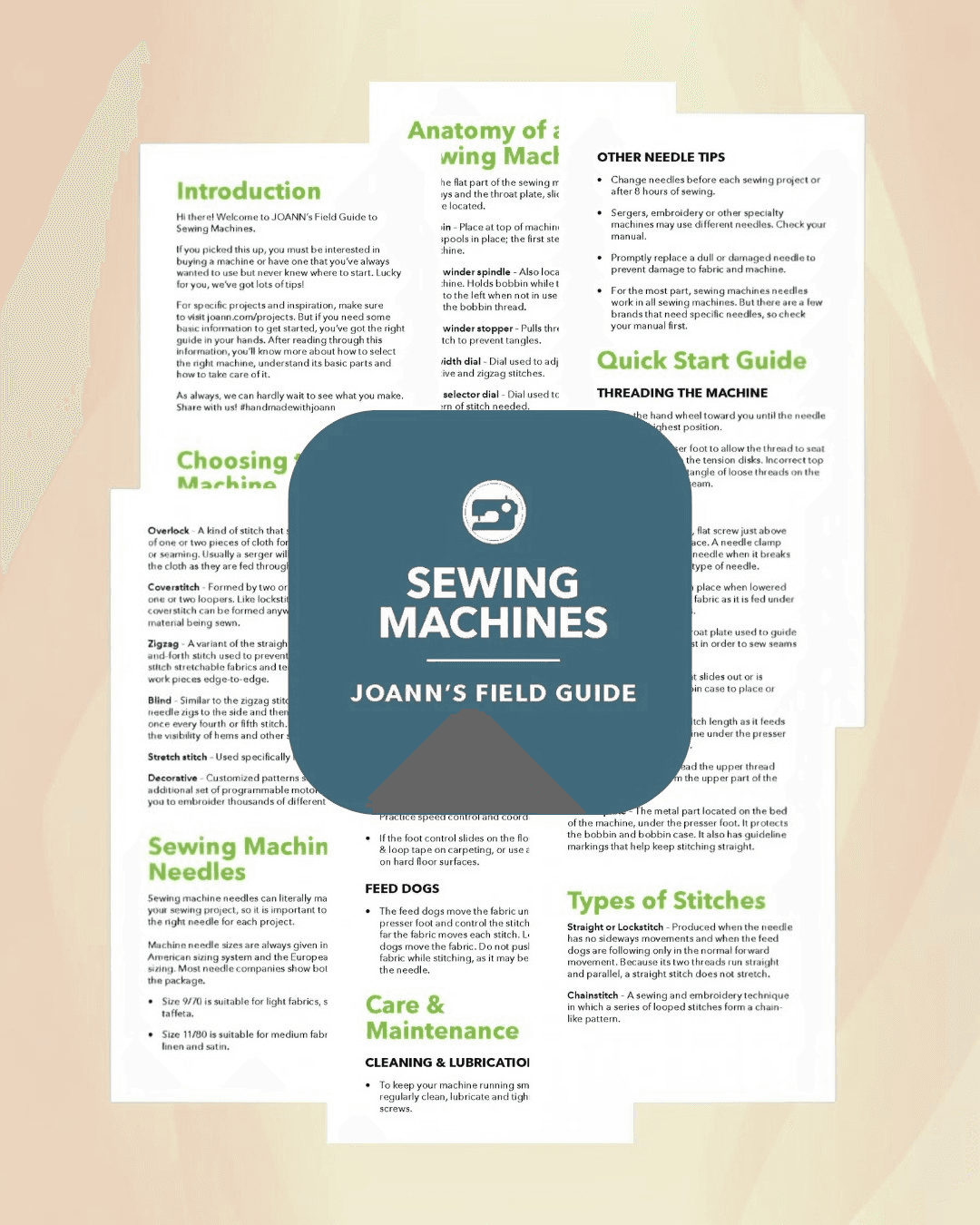 Sewing machine guide for beginners