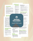 Sewing machine guide for beginners