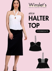 Halter Top Sewing Pattern 'Alice'