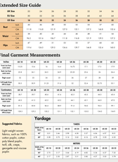 Overall Jumpsuit Sewing Pattern 'Belle'