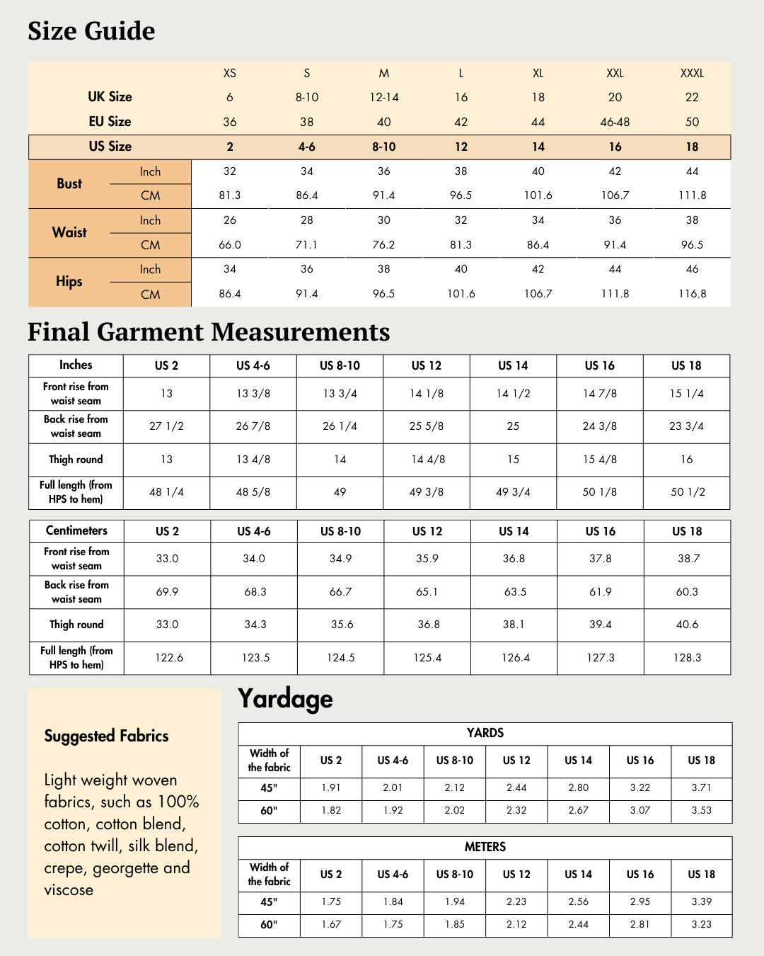 Overall Jumpsuit Sewing Pattern 'Belle'