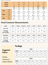 Short Sleeve Blouse Sewing Pattern 'Bliss'