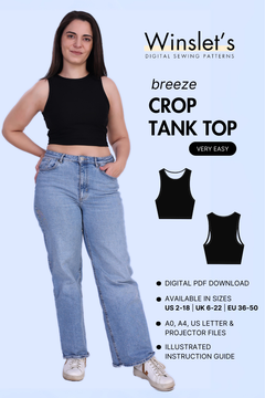 Tank Top Sewing Pattern 'Breeze'