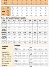 Straight-Cut Coat Sewing Pattern 'Camille'