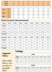 Ruffle Hem Shorts Sewing Pattern 'Flora'