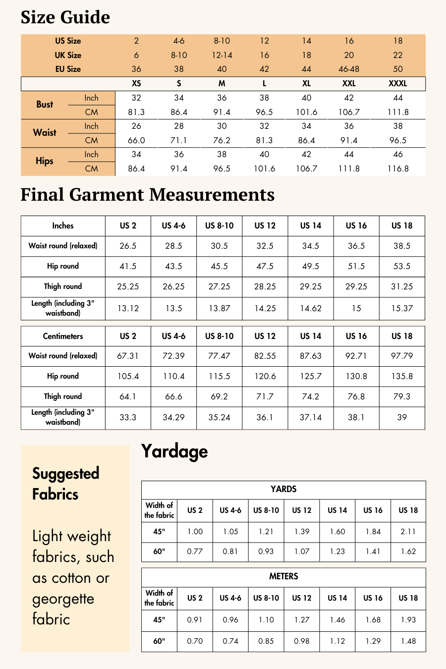 Ruffle Hem Shorts Sewing Pattern 'Flora'