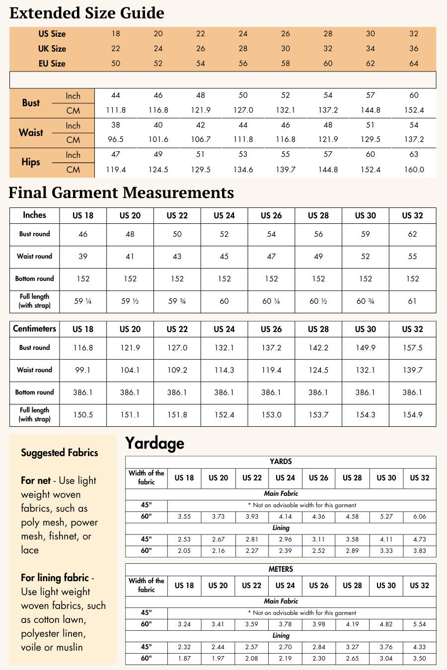 Gown Sewing Pattern 'Florentine'