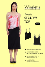 Strappy Top Sewing Pattern 'Freesia'