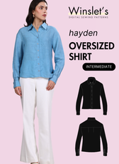Oversized Shirt Sewing Pattern 'Hayden'