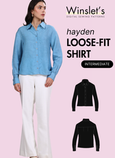 Loose-Fit Shirt Sewing Pattern 'Hayden'