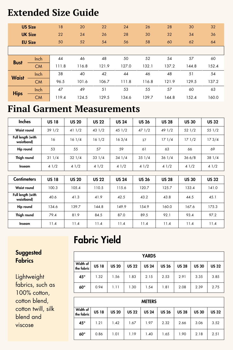 Skort Sewing Pattern 'Jasmine'
