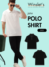 Men's Polo Shirt Sewing Pattern 'John'