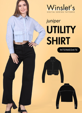 Utility Shirt Sewing Pattern 'Juniper'