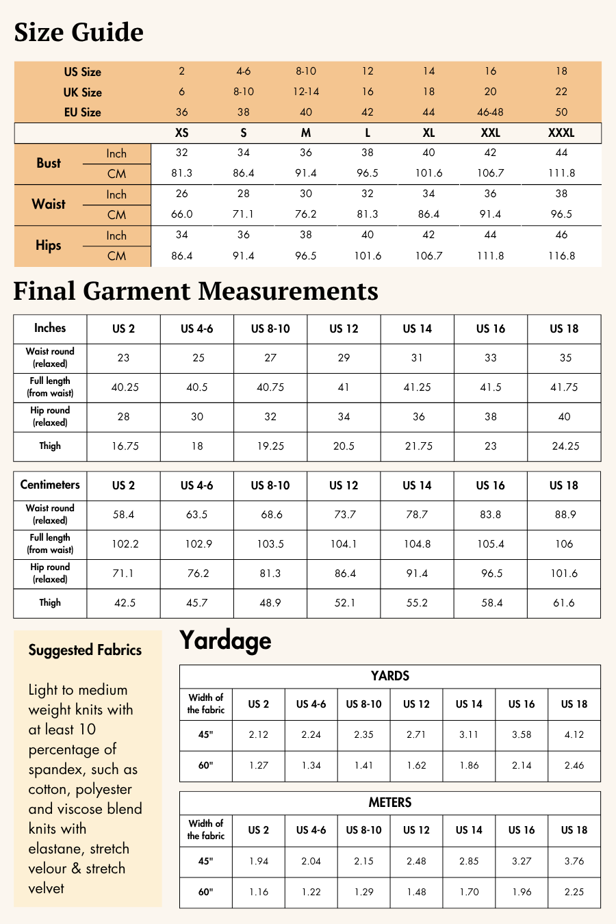Flared Yoga Pants Sewing Pattern 'Kaya'
