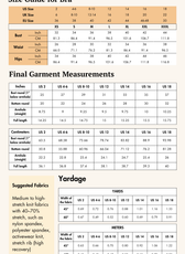 Activewear Coord Set Sewing Pattern 'Layla'