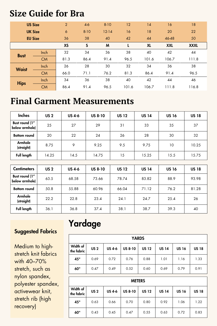 Activewear Coord Set Sewing Pattern 'Layla'