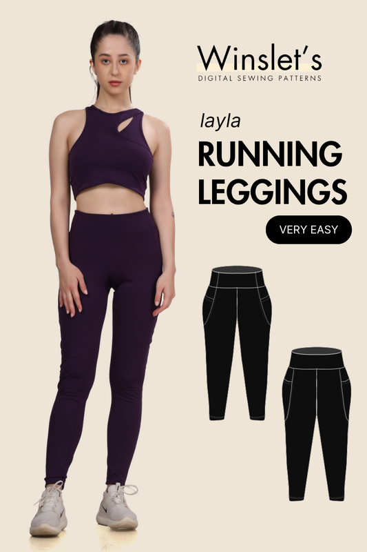 Running Leggings Sewing Pattern 'Layla'