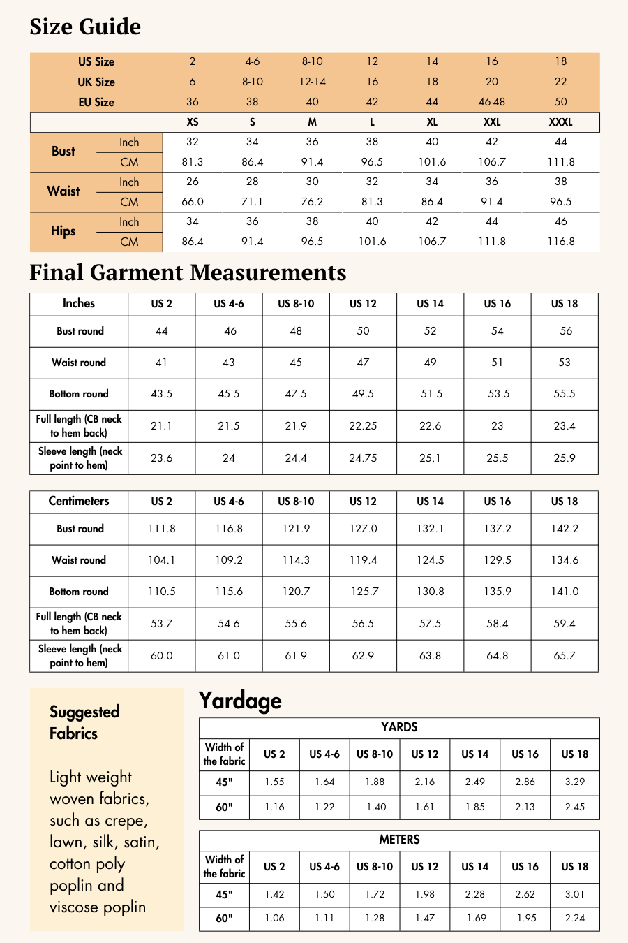 Vintage Blouse Sewing Pattern 'Lila'