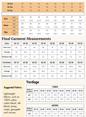 Twist Knot Skirt Sewing Pattern 'Lily'