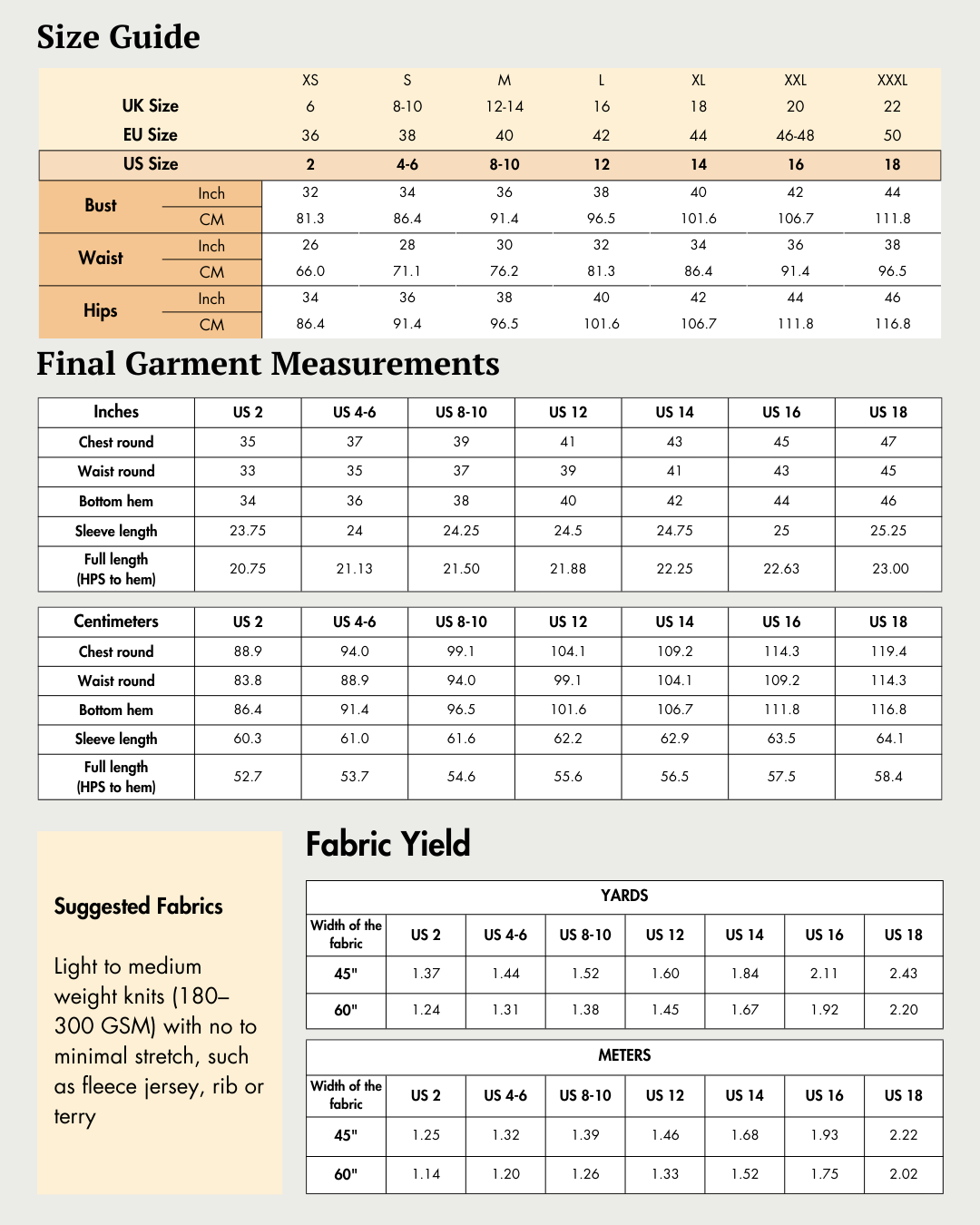 Cardigan Sewing Pattern 'Liza'