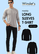 Men's Long Sleeves T-shirt Sewing Pattern 'Maddy'