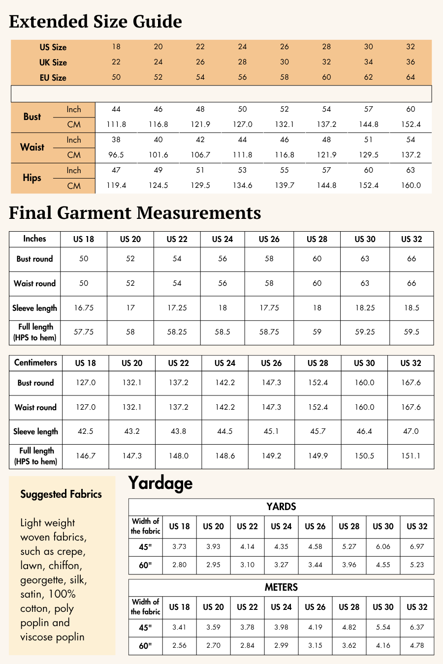 Kaftan Dress Sewing Pattern 'Malia'