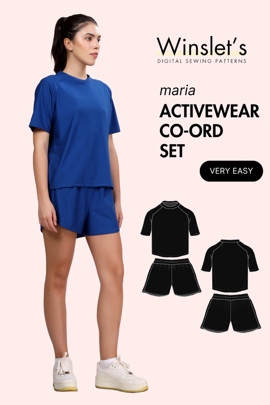 Activewear Coord Set Sewing Pattern 'Maria'