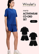 Activewear Coord Set Sewing Pattern 'Maria'
